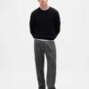 Pantalon ample 365 en mélange de laine