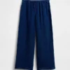 Pantalon ample décontracté en gaze de coton pour enfant