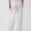 Pantalon ample décontracté en mélange de lin