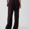 Pantalon ample décontracté en mélange de lin