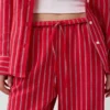 Pantalon ample décontracté en mélange de lin