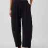 Pantalon ample en gaze de coton