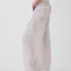 Pantalon ample en gaze de coton