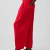 Pantalon ample en gaze de coton