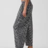Pantalon ample en gaze de coton