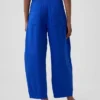 Pantalon ample en gaze de coton