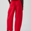 Pantalon ample en gaze de coton