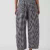Pantalon ample en gaze de coton