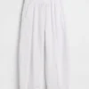 Pantalon ample en gaze de coton