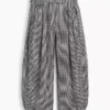 Pantalon ample en gaze de coton
