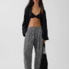 Pantalon ample en gaze de coton
