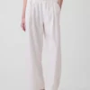 Pantalon ample en mélange de lin