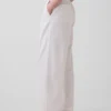 Pantalon ample en mélange de lin