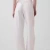 Pantalon ample en mélange de lin