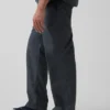 Pantalon ample en popeline style années 90
