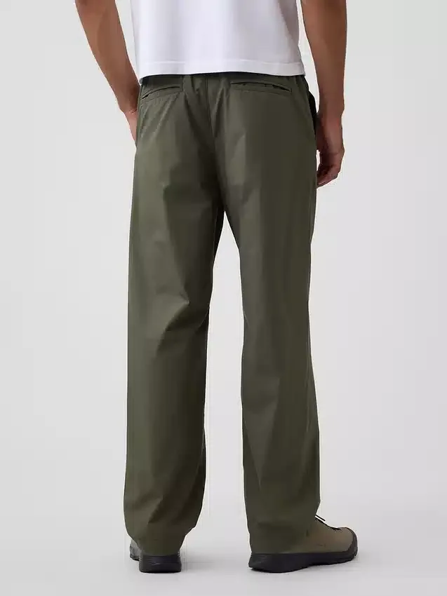 Pantalon ample en popeline style années 90