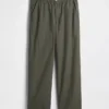 Pantalon ample en popeline style années 90