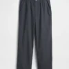 Pantalon ample en popeline style années 90