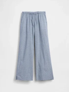 Pantalon ample facile à enfiler en lin et coton pour enfants