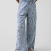 Pantalon ample facile à enfiler en lin et coton pour enfants