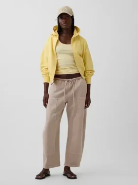 Pantalon ample à genoux renforcés