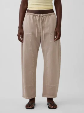 Pantalon ample à genoux renforcés