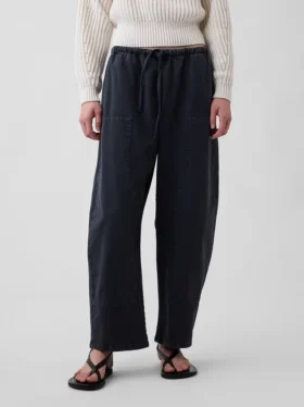 Pantalon ample à genoux renforcés