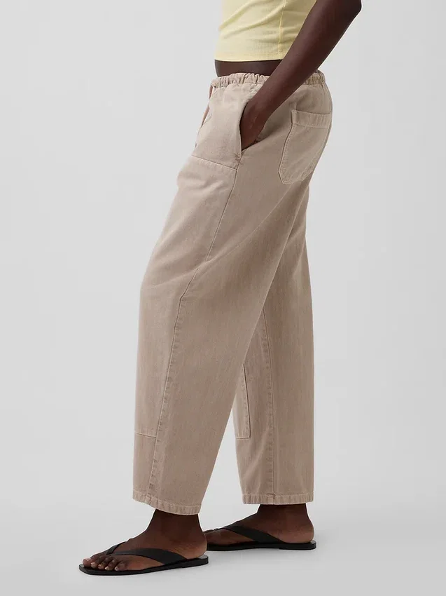Pantalon ample à genoux renforcés