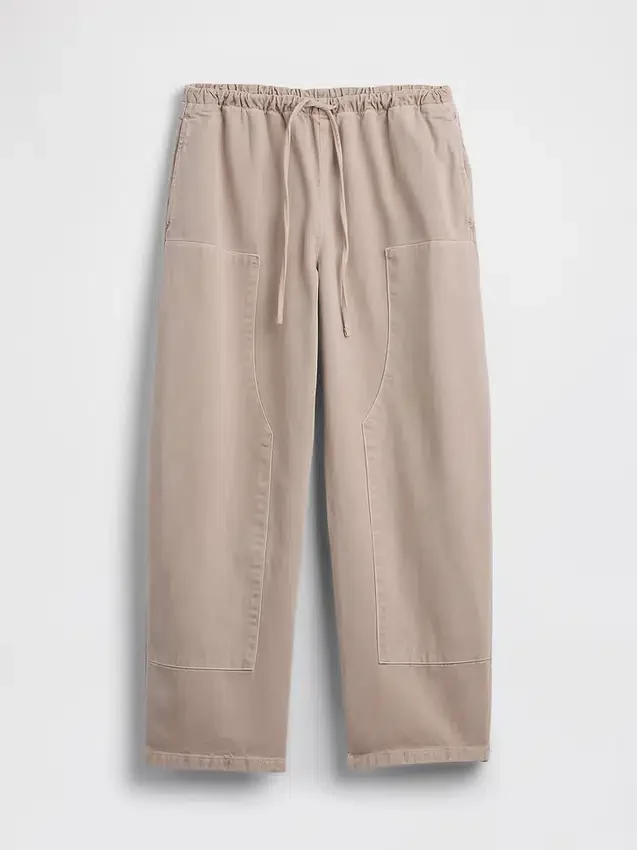 Pantalon ample à genoux renforcés