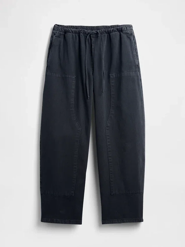 Pantalon ample à genoux renforcés