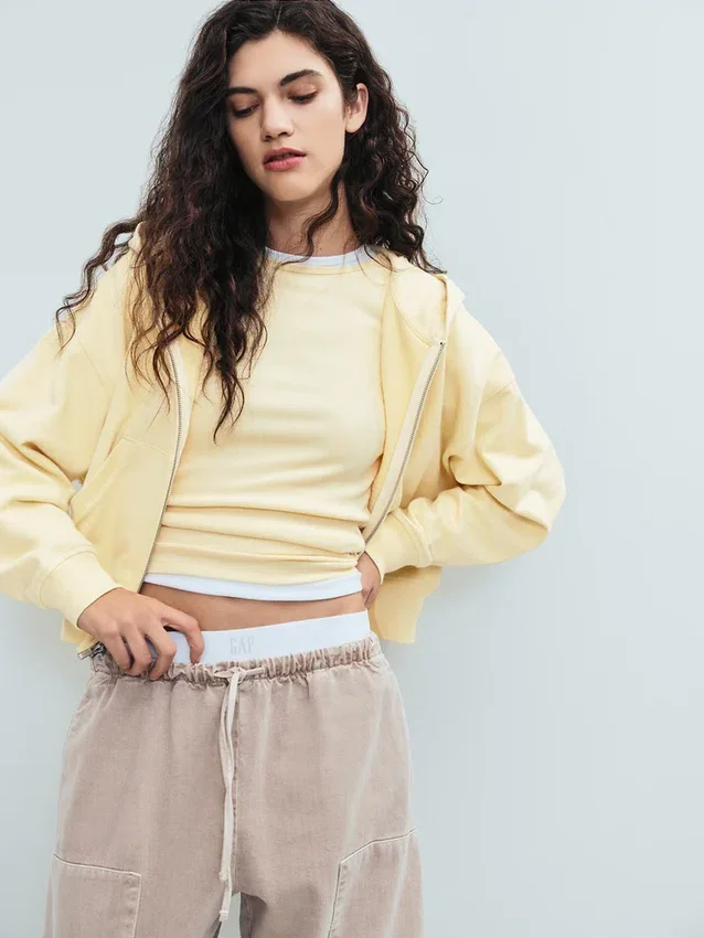 Pantalon ample à genoux renforcés