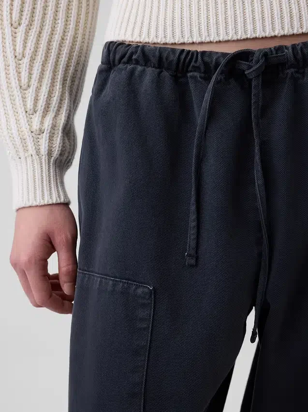 Pantalon ample à genoux renforcés