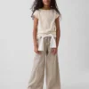 Pantalon baggy en sergé pour enfant