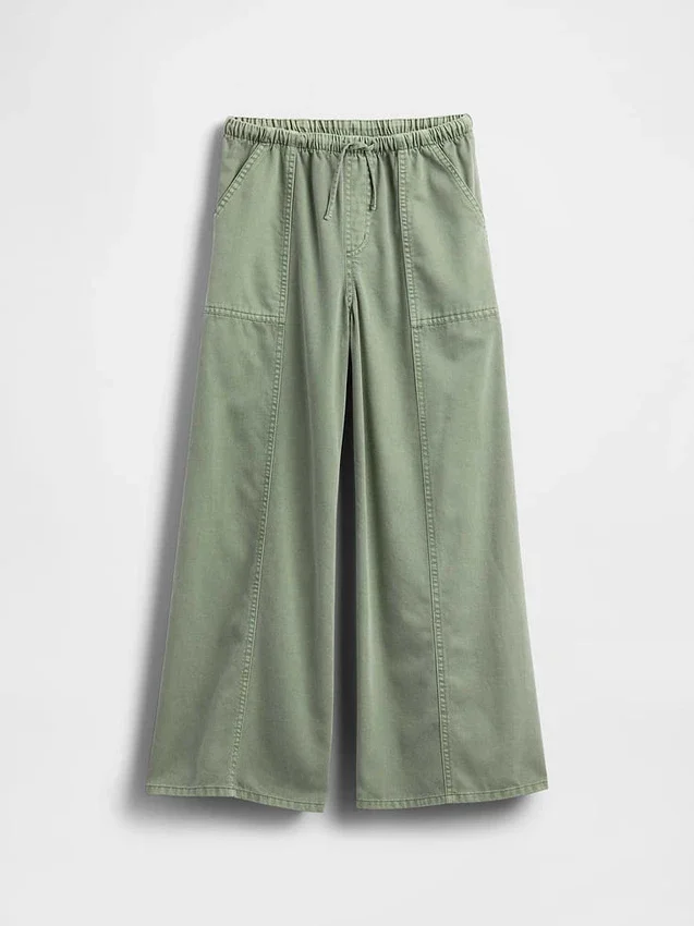 Pantalon baggy en sergé pour enfant
