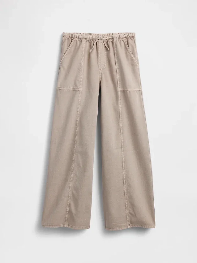 Pantalon baggy en sergé pour enfant