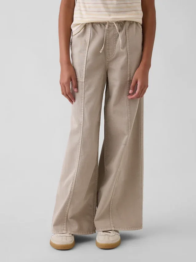 Pantalon baggy en sergé pour enfant