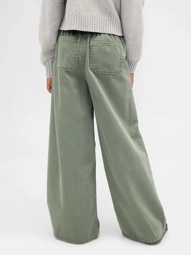 Pantalon baggy en sergé pour enfant