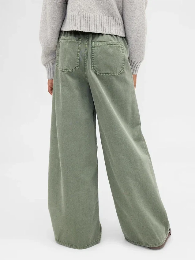 Pantalon baggy en sergé pour enfant