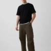 Pantalon cargo ample
