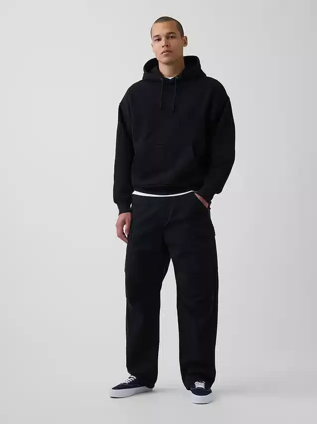 Pantalon cargo ample