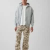 Pantalon cargo ample