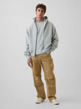 Pantalon cargo ample