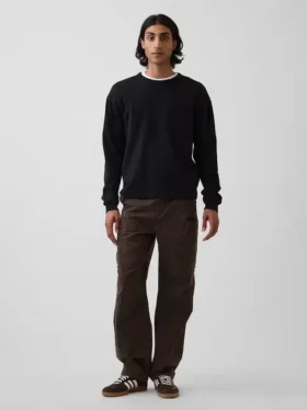 Pantalon cargo ample