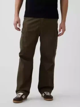 Pantalon cargo ample