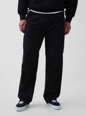 Pantalon cargo ample