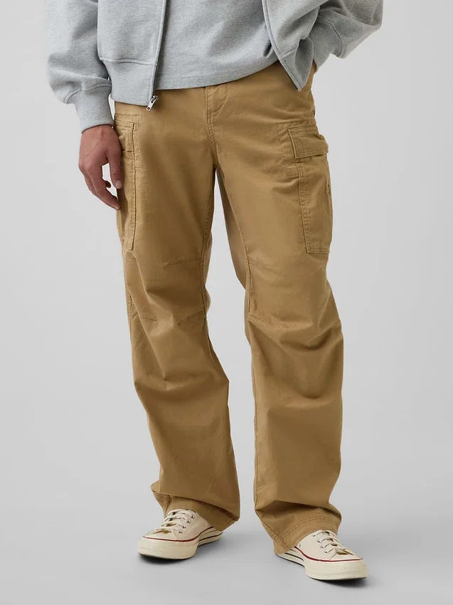 Pantalon cargo ample