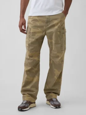 Pantalon cargo ample