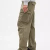 Pantalon cargo ample