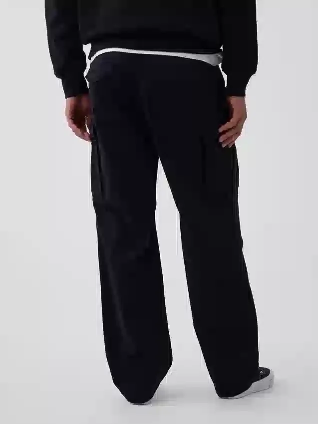 Pantalon cargo ample