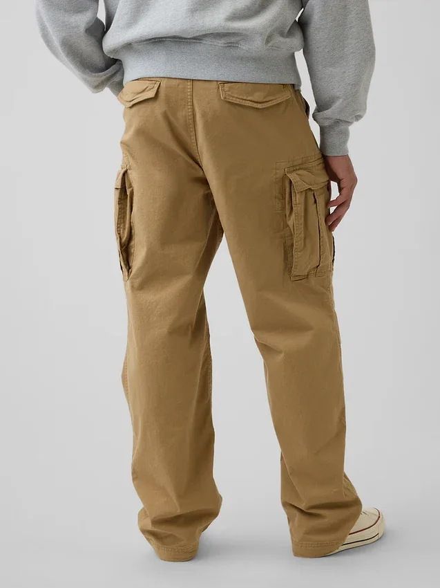 Pantalon cargo ample